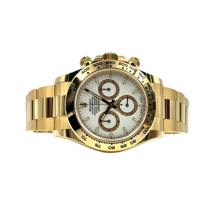 Daytona 40mm White Dial 126508
