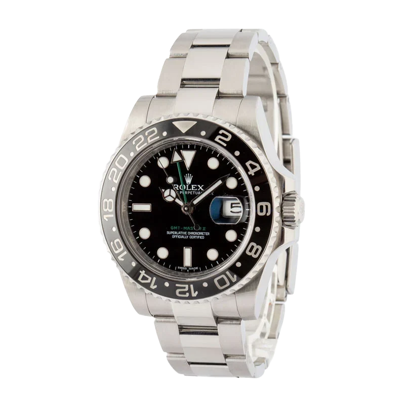 GMT-Master II 40mm Ref 116710 Black Dial